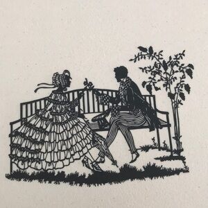 💖 Handmade PaperCut Silhouette Scherenschn…